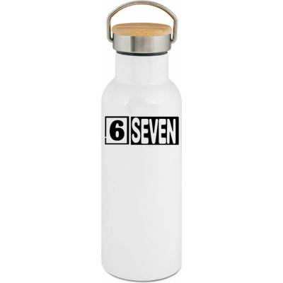 123TRIKO termoska Six Seven, logo, černý tisk 500 ml