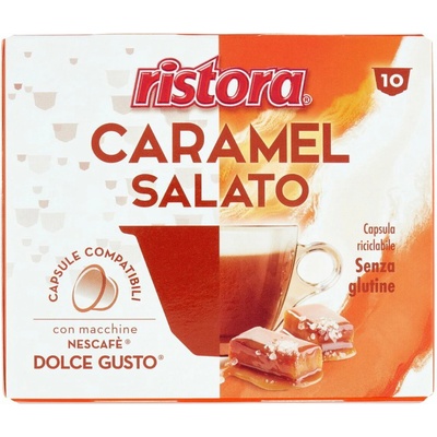 Ristora Cappuccino slaný karamel pre Dolce Gusto 10 x 17 g