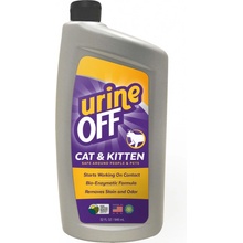 Urine Off Cat & Kitten sprej na odstranění skvrn od moči 946 ml