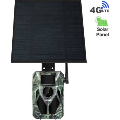 EVOLVEO StrongVision Solar 4G, fotopast & bezpečnostní kamera, solární panel, 7.500mAh