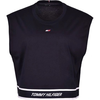 Tommy Hilfiger Дамски топ Tommy Hilfiger Relaxed Tape C-NK Tank - Син