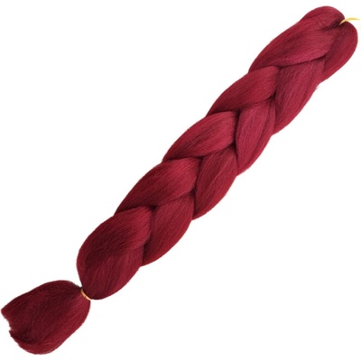 Jumbo Braids A19 bordový kanekalon
