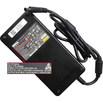 Dell Захранване (оригинално) за лаптопи Dell Precision M2400/4400/4500/4600/6400/6500, 19.5V/10.8A/210W
