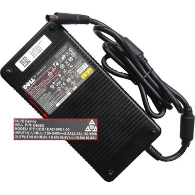 Dell Захранване (оригинално) за лаптопи Dell Precision M2400/4400/4500/4600/6400/6500, 19.5V/10.8A/210W