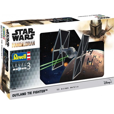 Revell Plastic ModelKit SW 06782 The Mandalorian: Outland TIE Fighter 1:65 – Zboží Dáma