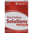 Solutions 3rd Edition Pre-Intermediate Teacher's Pack