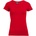 Promodoro 3086 / Дамска тениска slim fit с V-образно деколте - огненочервена XL (403086u3504)