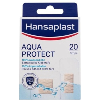 Hansaplast Aqua Protect Plaster водоустойчиви лепенки 20 бр