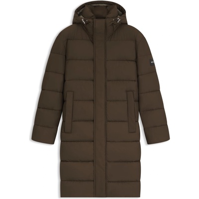 Boss Яке Boss Men's Cenuto Water Repellent Long Puffer Jacket - Open Green 342