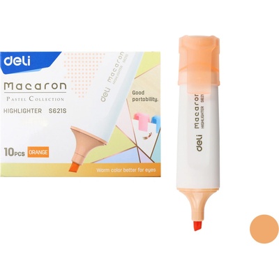 Deli ES621S pastel oranžový