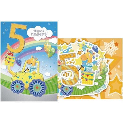 UNIPAP přání k narozeninám 05 CN-872 PRANI_W_C0412 549765