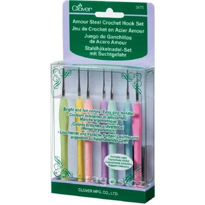Sada háčků malých velikostí Amour Clover 3675