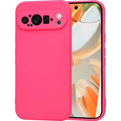Techsuit SoftFlex Google Pixel 9 Pro žiarivo ružové (Hot Pink)