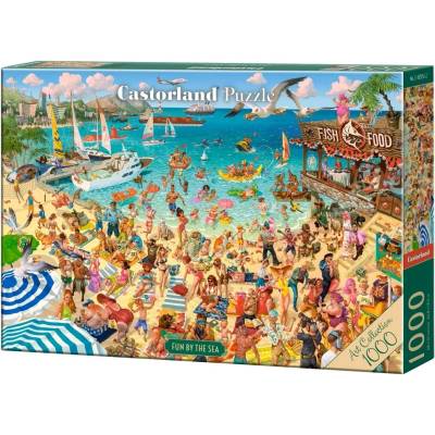 Castorland Пъзел Castorland от 1000 части - Забавления край морето (С-105151)