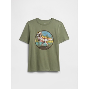 GAP Бебешка тениска с щампа Gap GAP | Zelen | Момчешки | XL
