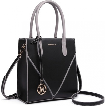 Miss Lulu dámska elegantná kabelka LG2255 čierna