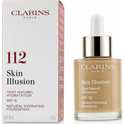 Clarins True Radiance Foundation Projasňující make-up SPF15 112 Amber 30 ml