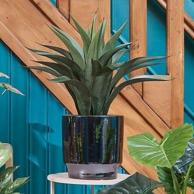 Umelá rastlina Agáve, 60 cm, zelená, 1026435