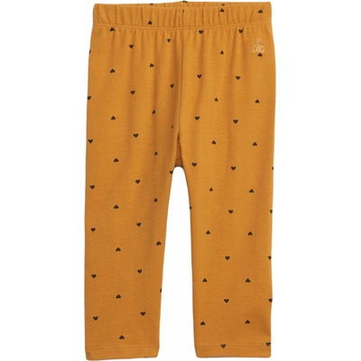 Gap Baby Detské legíny oranžová čierna