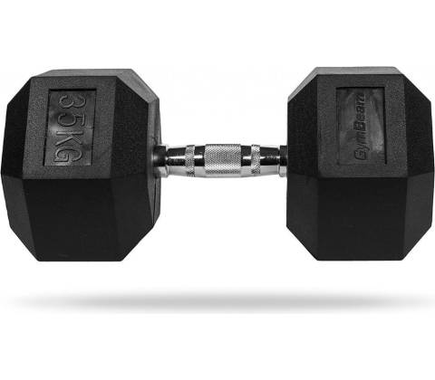 GymBeam Jednoručka Hexagonal 25 kg