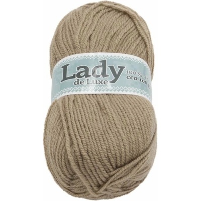 Příze Lady NGM de luxe 100g 1108 béžová