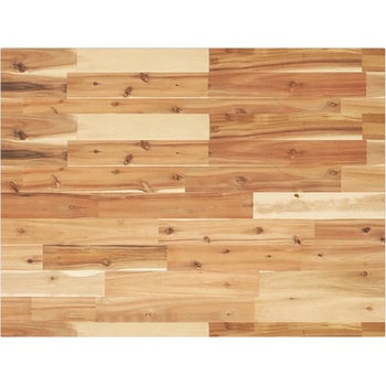 vidaXL Плот за баня, маслен финиш, 100x60x2 см, масивно дърво акация (3279700)