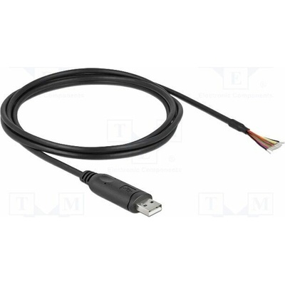 Delock 90416 USB 2.0 USB A vidlice zlacený