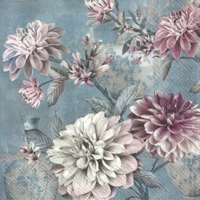 IHR Servítky veľké Daria blue 33x33cm