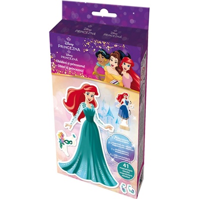 Disney Magnetické oblékání s omalovánkou Princezny – Zboží Dáma