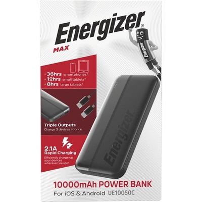 Energizer Powerbank ENERGIZER 10000 mAh UE10050CC (UE10050CC)