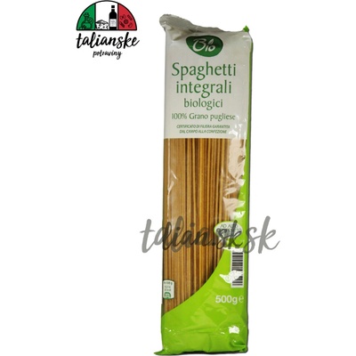 Bio Celozrnné špagety bio 0,5 kg