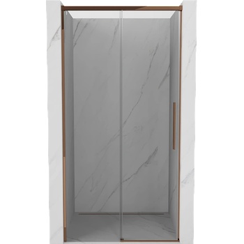 Mexen Rox плъзгащи се душ врати 110 см, прозрачни, розово злато - 8C2-110-000-60-00 (8C2-110-000-60-00)