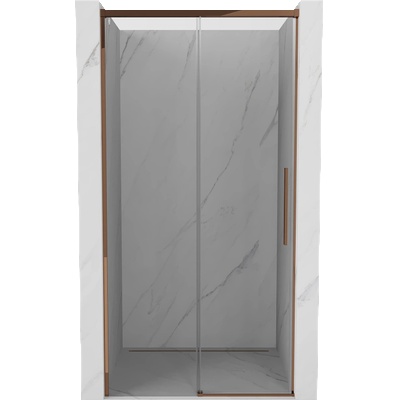 Mexen Rox плъзгащи се душ врати 110 см, прозрачни, розово злато - 8C2-110-000-60-00 (8C2-110-000-60-00)