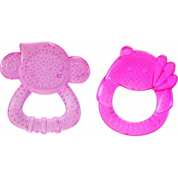 Infantino Комплект бебешки гризалки Infantino - Сафари, 2 броя (IN316613)