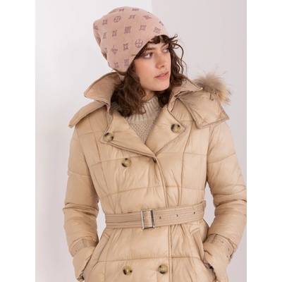 Wool Fashion Italia čepice AT-CZ-2325.96 Růžová světle