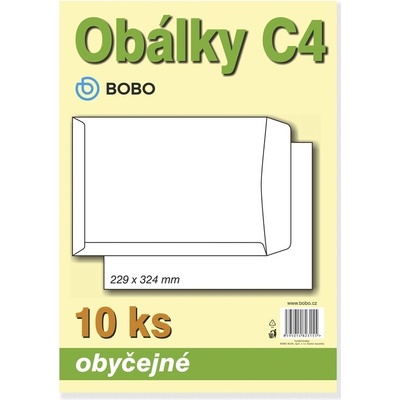 Obálky C4 obyčejné (bal.10ks)