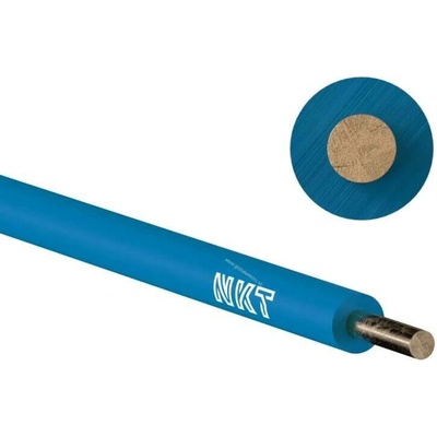 NKT CY H07V-U 1,5 modrý 1 m