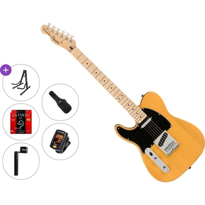 Squier Affinity Series Telecaster LH MN BPG Standard SET Butterscotch Blonde Електрическа китара
