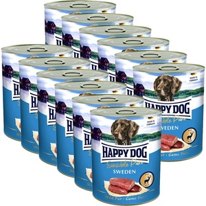 Happy Dog Wild Pur Sweden 12 x 800г / divina