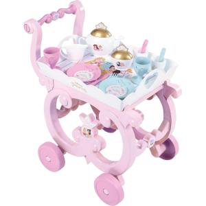 Smoby Игрален комплект 2 в 1 Smoby Disney Princess - Сервиз за чай с количка (312502) - ozone