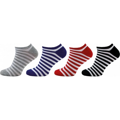 Novia 1145 dámské kotníkové ponožky 4 páry