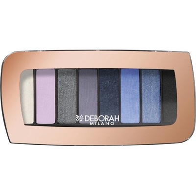 Deborah Milano paletka očných tieňov Color Mood 04 Moonlight 8 g