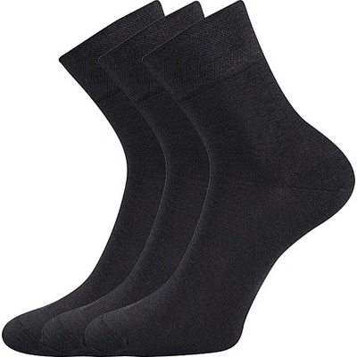 Lonka ponožky Demi 3 pár tmavě šedá