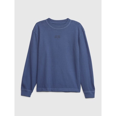 GAP 831275-02 dětské tričko s vysokou gramáží modrá