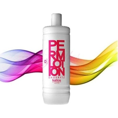 Kallos Classic Perm Lotion trvalá ondulace pro vlnité a kudrnaté vlasy 500 ml
