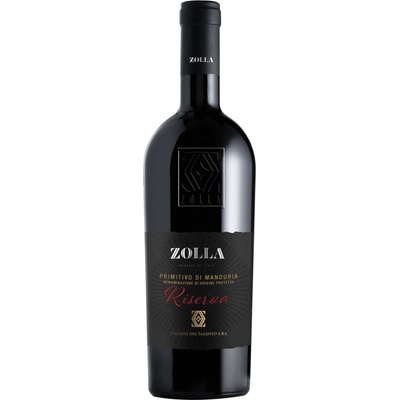 Zolla Primitivo di Manduria Reserva DOC 2022 0,75 l (čistá fľaša)