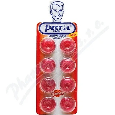 Pectol čerešňové kvapky s vit.C blister 8ks