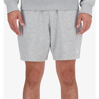 New Balance FRENCH TERRY SHORT Šedá