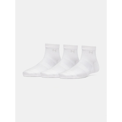 Under Armour dámske ponožky Women's Vanish 3pk Qtr White / White / Halo Gray