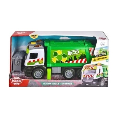 Dickie Toys Dickie: камион Mercedes със светлинни и звукови ефекти - 26 см